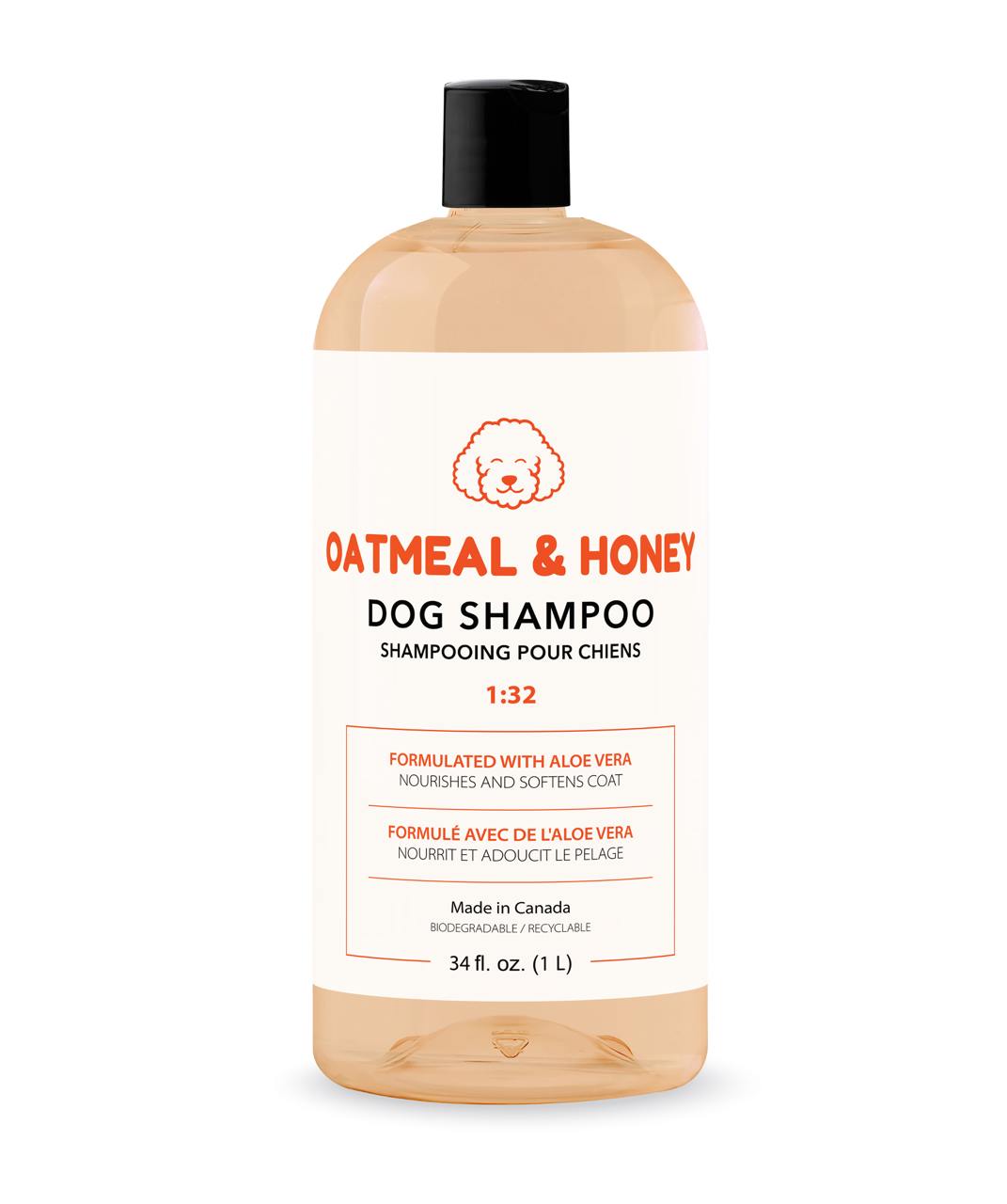 Oatmeal & Honey Dog shampoo