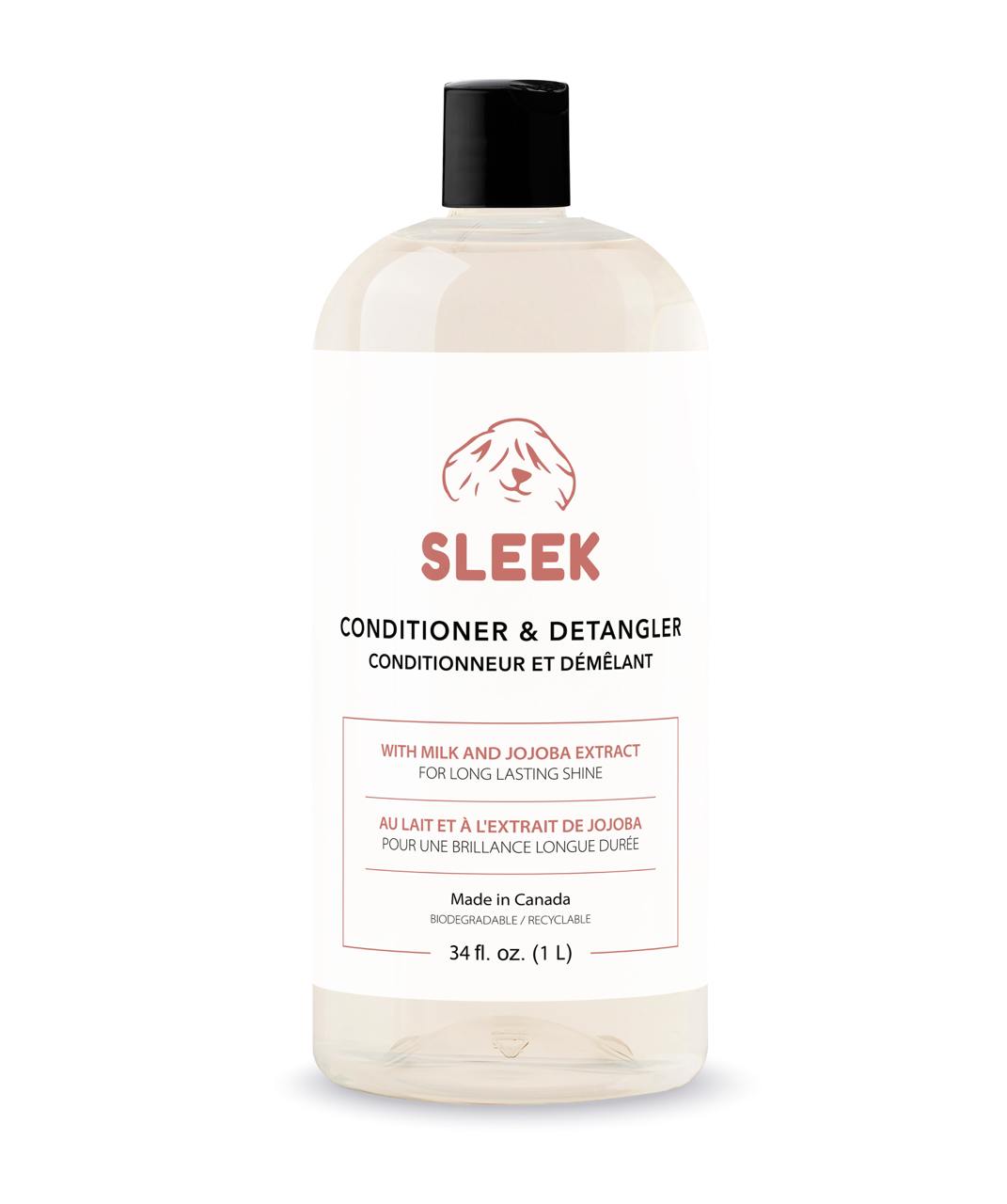 Sleek Detangle/Conditioner Dog shampoo