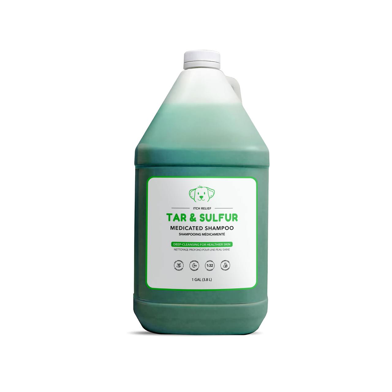 Tar Sulfur Dog Shampoo