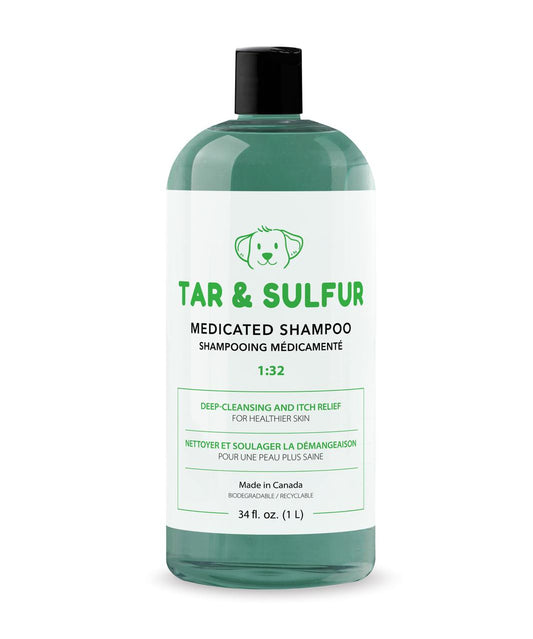 Tar Sulfur Dog Shampoo