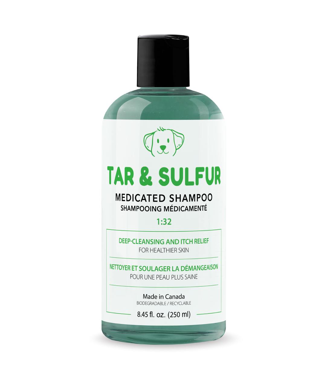 Tar Sulfur Dog Shampoo